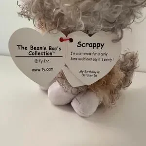 Toys Ty Beanie Boo Scrappy The Cat Inch Vintage 199s 2000s